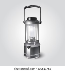 Electric camping lantern