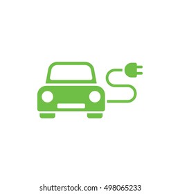 Electric Car Plug Icon Symbol Ev Stock Vector (Royalty Free) 1380118094 ...