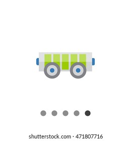 Electric car charge level