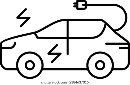 Electric Car Charging Station low Emission