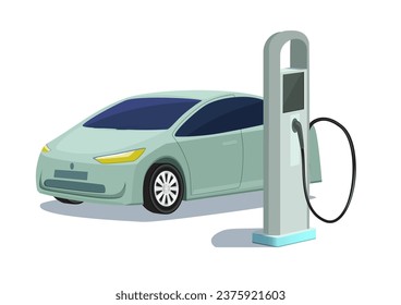 electric car charging from Electric Vehicle station