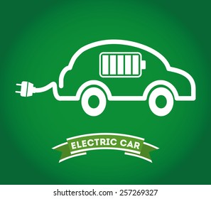 electric car design, vector illustration eps10 graphic 