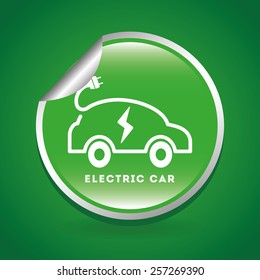 electric car design, vector illustration eps10 graphic 