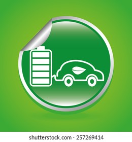 electric car design, vector illustration eps10 graphic 