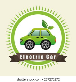 electric car design, vector illustration eps10 graphic 