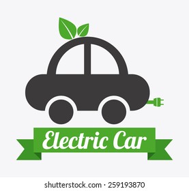 electric car design, vector illustration eps10 graphic