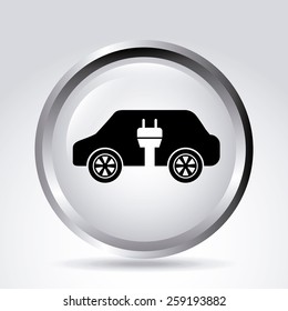 electric car design, vector illustration eps10 graphic