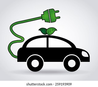 electric car design, vector illustration eps10 graphic