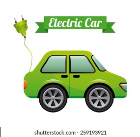 electric car design, vector illustration eps10 graphic
