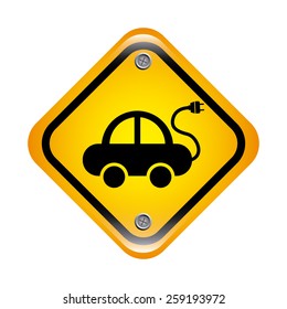 electric car design, vector illustration eps10 graphic