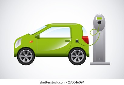 electric car design, vector illustration eps10 graphic 