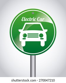 electric car design, vector illustration eps10 graphic 