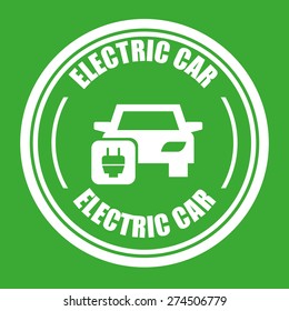 electric car design, vector illustration eps10 graphic 