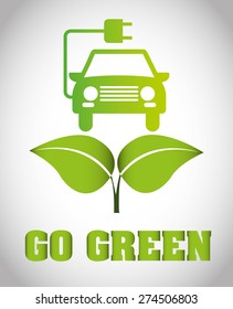 electric car design, vector illustration eps10 graphic 