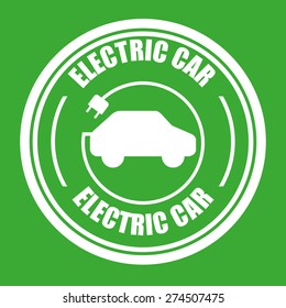 electric car design, vector illustration eps10 graphic 