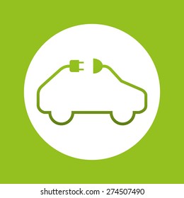 electric car design, vector illustration eps10 graphic 