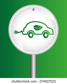 electric car design, vector illustration eps10 graphic 