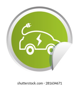 electric car design, vector illustration eps10 graphic 