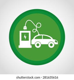 electric car design, vector illustration eps10 graphic 