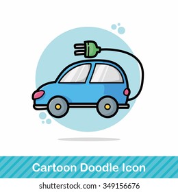 Electric Car doodle