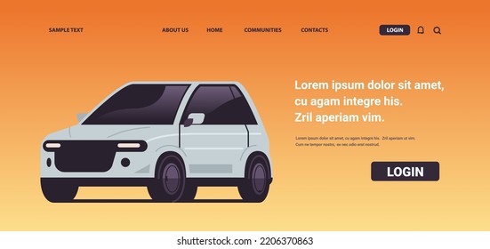 electric car electrified transportation e-motion EV management sustainable transport concept horizontal