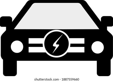 Auto eléctrico para el futuro ir verde