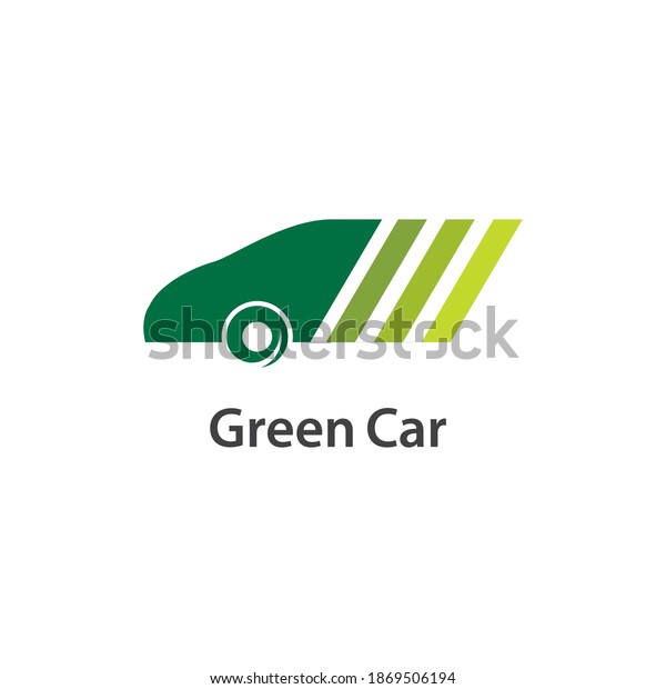 Electric car\
green car hybrid technology logo\
design