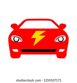 electric car icon
