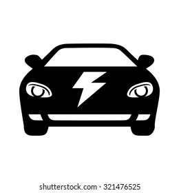 electric car icon