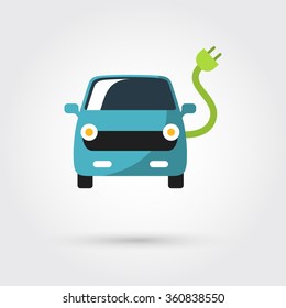 electric car icon
