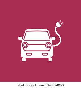 electric car icon