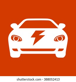 electric car icon