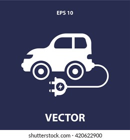 electric car icon