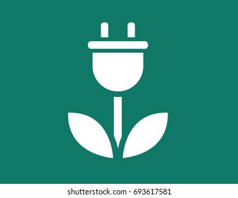 Electric car icon