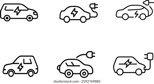 ELECTRIC CAR ICON DESIGN WITH AI