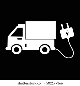 electric car icon illustration idesign