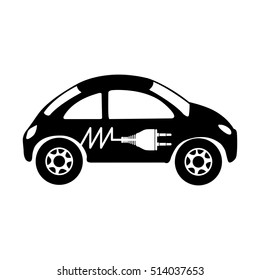 electric car icon image 