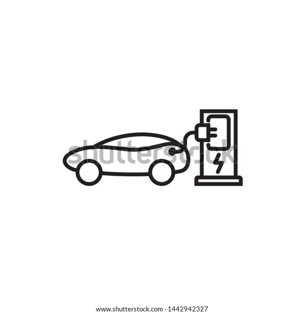Electric Car Icon
Symbol Vector
Ilustration