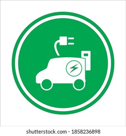 Diseño de vectores eléctricos de ICONO para coches