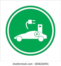 Diseño de vectores eléctricos de ICONO para coches