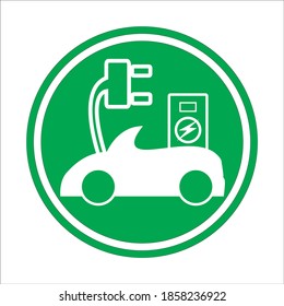 Diseño de vectores eléctricos de ICONO para coches