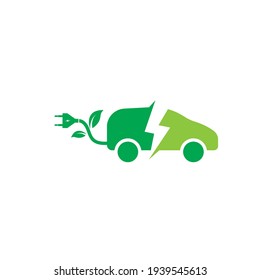 electric car icon vector illustration design template 