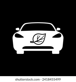Electric car icon Vector Illustration