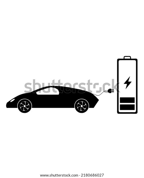 electric car\
icon vector illustration logo\
template