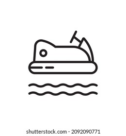 Icono de coche eléctrico en vector. Logotipo