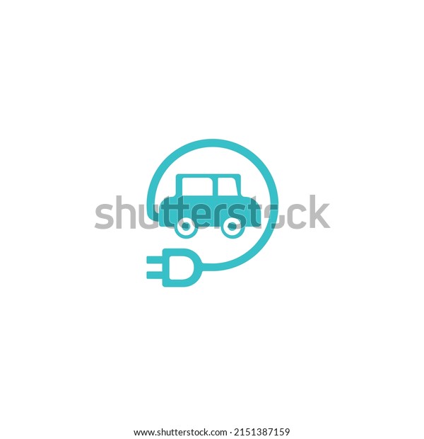Electric Car logo design\
vector