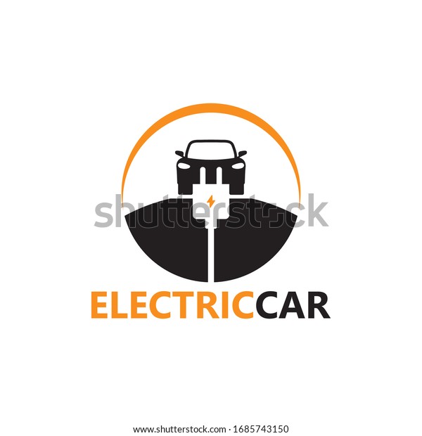 Electric Car Logo Template\
Design