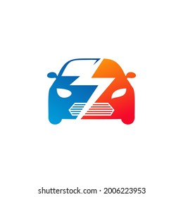 Electric Car logo vector template, Creative Car logo design concepts