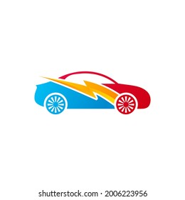 Electric Car logo vector template, Creative Car logo design concepts