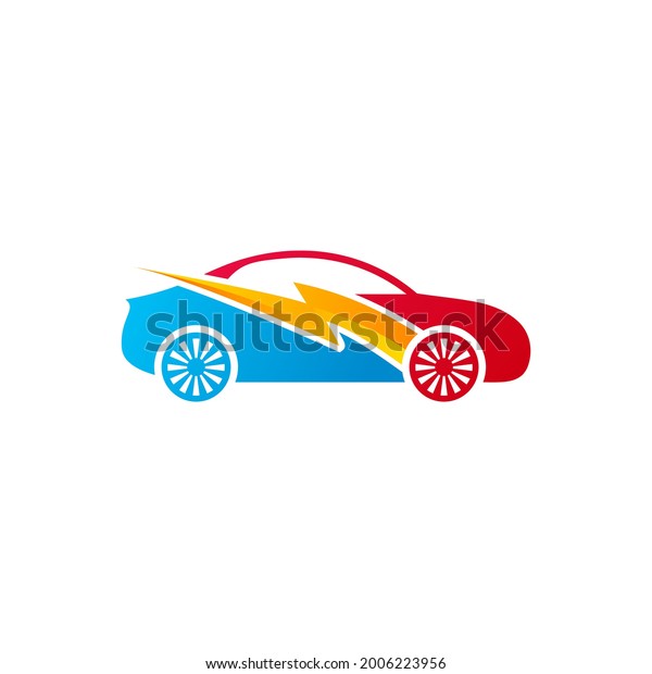 Electric Car logo vector template, Creative Car\
logo design concepts